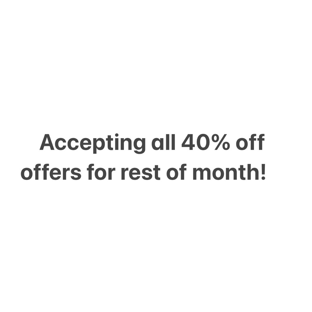 Discount Offer Notice